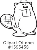 Beaver Clipart #1595453 by Johnny Sajem