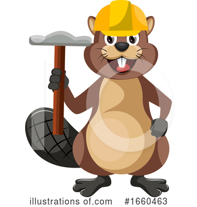 Beaver Clipart #1660463 by Morphart Creations