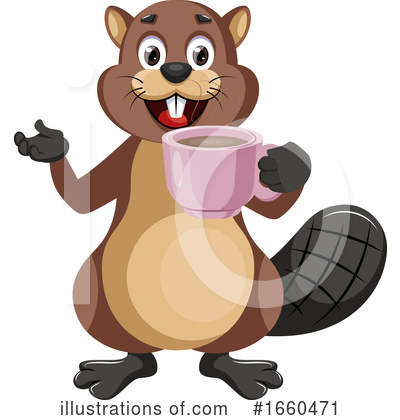 Beaver Clipart #1660471 by Morphart Creations