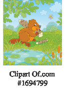 Beaver Clipart #1694799 by Alex Bannykh