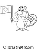 Beaver Clipart #1719443 by Hit Toon