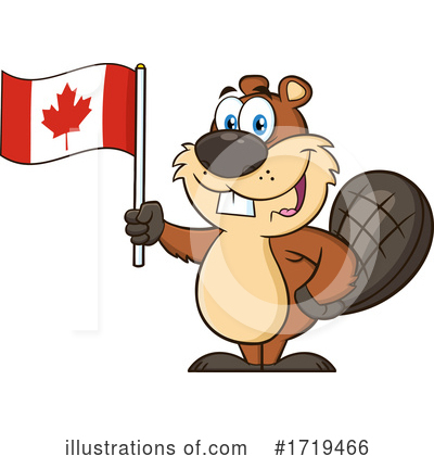 Royalty-Free (RF) Beaver Clipart Illustration by Hit Toon - Stock Sample #1719466