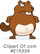 Beaver Clipart #215339 by Cory Thoman