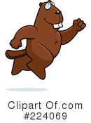 Beaver Clipart #224069 by Cory Thoman