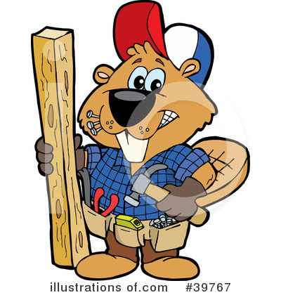 Lumber Clipart #39767 by Dennis Holmes Designs