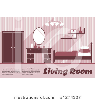 Bed Clipart #1274327 by Vector Tradition SM