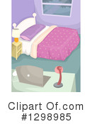 Bedroom Clipart #1298985 by BNP Design Studio