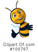 Bee Character Clipart #100797 by Julos