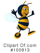 Bee Character Clipart #100813 by Julos