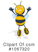 Bee Character Clipart #1067320 by Julos