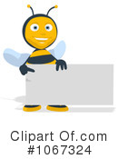 Bee Character Clipart #1067324 by Julos