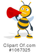 Bee Character Clipart #1067325 by Julos