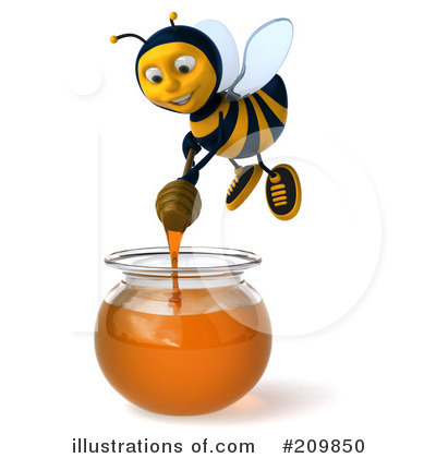 Bee Clipart #209850 by Julos