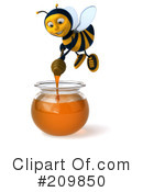 Bee Character Clipart #209850 by Julos