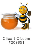Bee Character Clipart #209851 by Julos