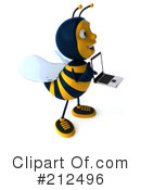 Bee Character Clipart #212496 by Julos