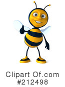 Bee Character Clipart #212498 by Julos