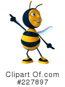 Bee Character Clipart #227897 by Julos