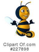 Bee Character Clipart #227898 by Julos