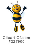 Bee Character Clipart #227900 by Julos