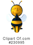 Bee Character Clipart #230995 by Julos