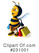 Bee Character Clipart #231001 by Julos