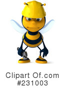 Bee Character Clipart #231003 by Julos