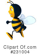 Bee Character Clipart #231004 by Julos
