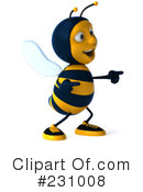 Bee Character Clipart #231008 by Julos