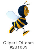 Bee Character Clipart #231009 by Julos