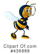 Bee Character Clipart #436888 by Julos