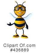 Bee Character Clipart #436889 by Julos