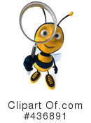 Bee Character Clipart #436891 by Julos