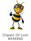 Bee Character Clipart #436892 by Julos