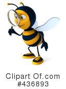 Bee Character Clipart #436893 by Julos