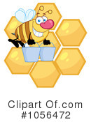 Bee Clipart #1056472 by Hit Toon