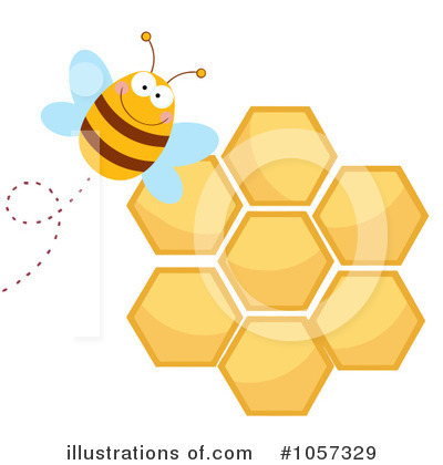 Honeycomb Clipart #1057329 by Hit Toon