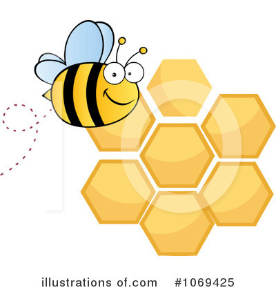 Honeycomb Clipart #1069425 by Hit Toon