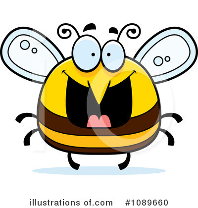 Bee Clipart #1089660 by Cory Thoman