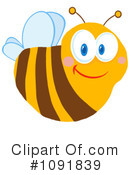 Bee Clipart #1091839 by Hit Toon