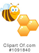 Bee Clipart #1091840 by Hit Toon