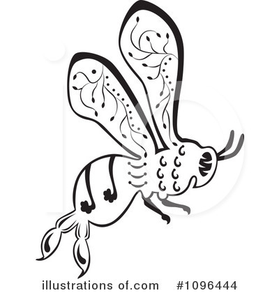 Bee Clipart #1096444 by Cherie Reve
