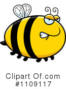 Bee Clipart #1109117 by Cory Thoman