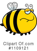 Bee Clipart #1109121 by Cory Thoman