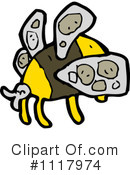 Bee Clipart #1117974 by lineartestpilot