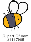 Bee Clipart #1117985 by lineartestpilot