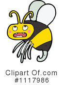 Bee Clipart #1117986 by lineartestpilot
