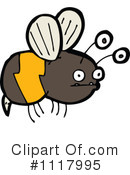 Bee Clipart #1117995 by lineartestpilot
