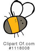 Bee Clipart #1118008 by lineartestpilot