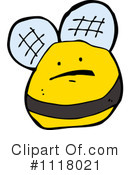 Bee Clipart #1118021 by lineartestpilot